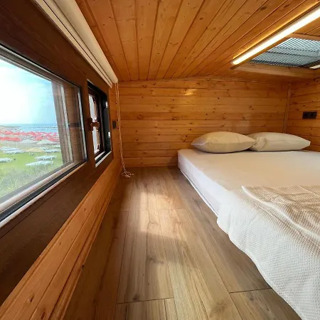 Ferienhaus Tiny House Yazlik Ev Mavi Beyaz Icinde *